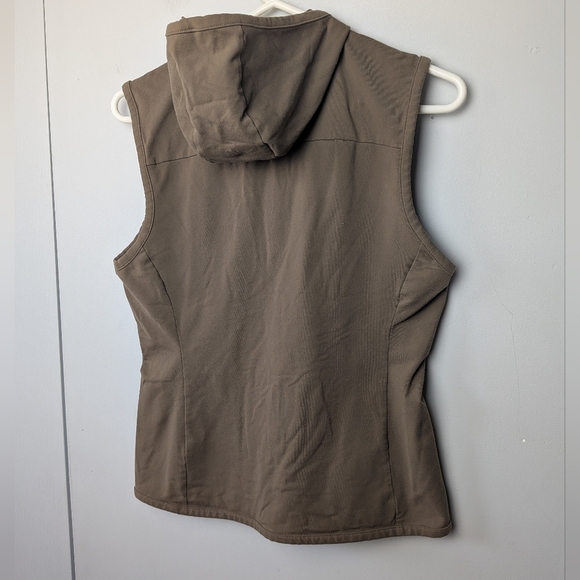 OUTDOOR RESEARCH Women Sleeveless Jacket Full Zip Hoodie Brown Size L Stretch - Picture 7 of 10